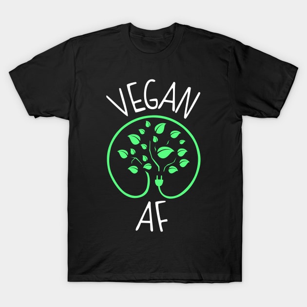 Vegan AF T-Shirt by KsuAnn